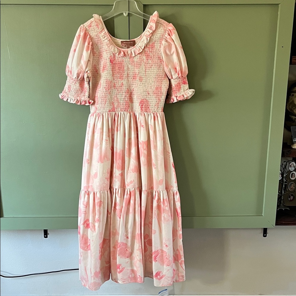 Pink Floral Dress